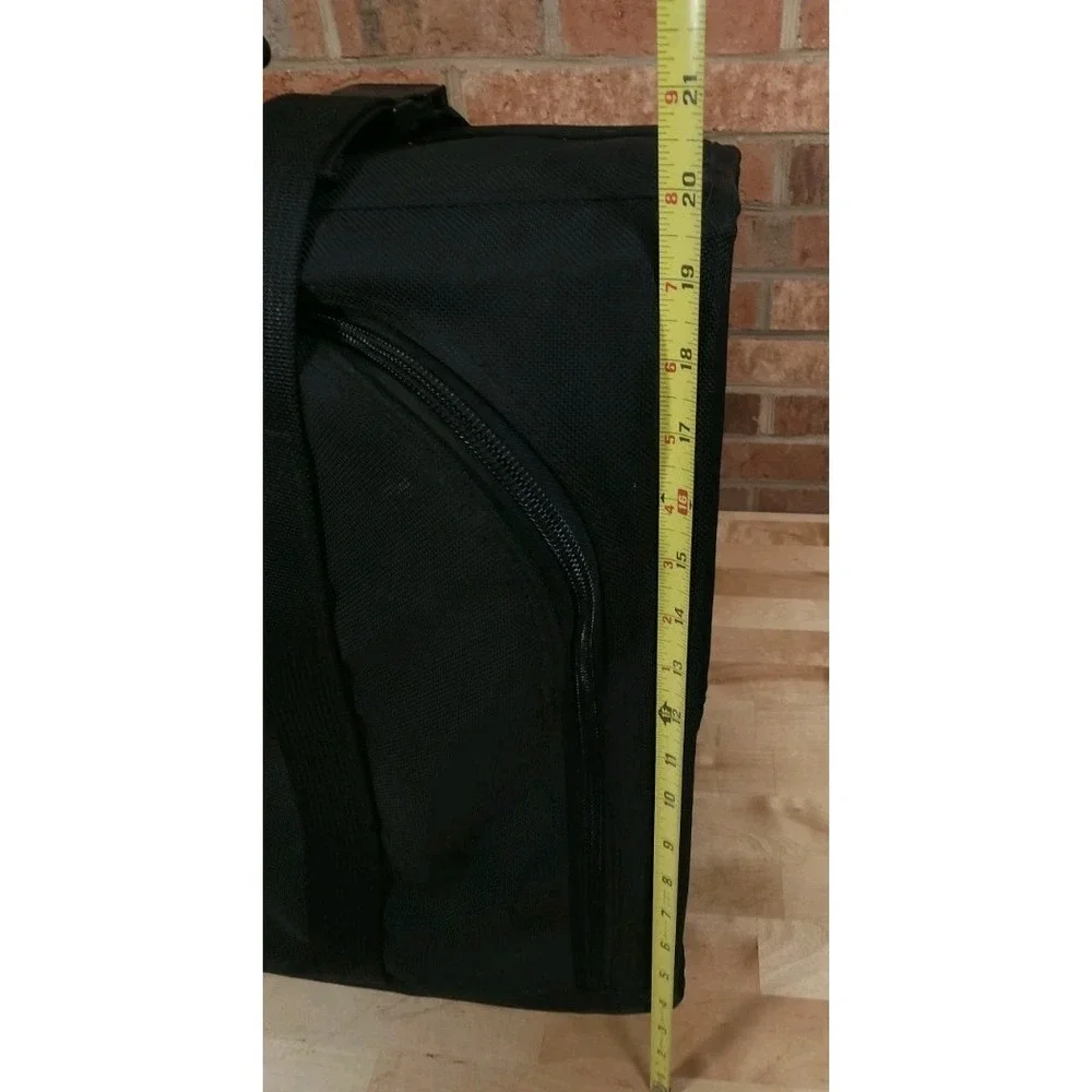 Tumi Alpha 4 Wheeled Rolling Collapsible 17X23 Luggage Bag Black Ballistic Nylon